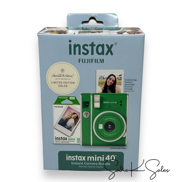 Fujifilm Instax Mini 40 Bundle - Green - Hearth & Hand Magnolia Target 2023 - Picture 9 of 12